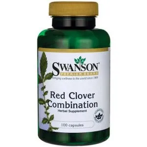 ﻿Swanson - Red Clover Combination (Mieszanka Ziół z Koniczyną Łąkową), 100 kapsułek