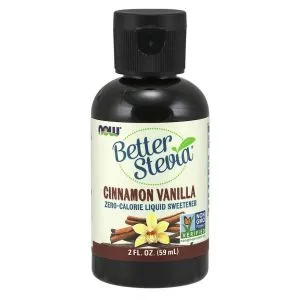﻿NOW Foods -Better Stevia, French Vanilla, Płyn, 59 ml