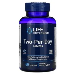 Life Extension - Two-Per-Day, 60 tabletek