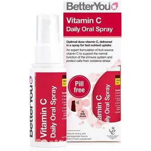 BtterYou - Witamin C Daily Oral Spray, Wiśnia i Granat, 50 ml