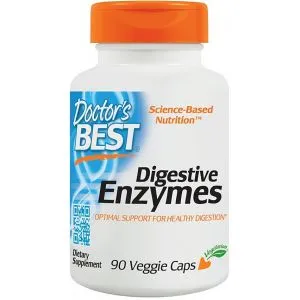 ﻿Doctor's Best - Digestive Enzymes, 90 vkaps