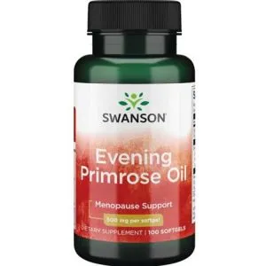 Swanson - Olej z Wiesiołka, 500 mg, 100 kapsułek miękkich 