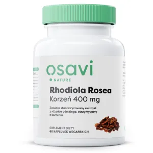 Osavi - Rhodiola Rosea Korzeń, 400mg, 60 vkaps