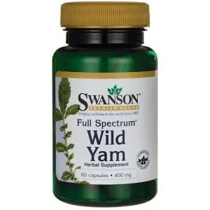 Swanson - Full Spectrum Wild Yam, 400mg, 60 kapsułek