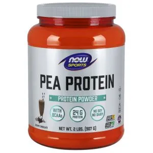 NOW Foods - Białko Grochowe, Pea Protein, Toffee, Proszek, 907g