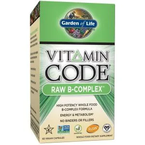 ﻿Garden of Life - Vitamin Code RAW B, 60 vkaps