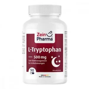 Zein Pharma - L-Tryptofan, 500mg, 90 kapsułek