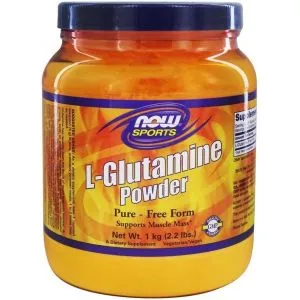 NOW Foods - L-Glutamina, 5000mg, Proszek, 1000g