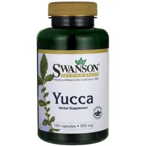 Swanson - Yucca, 500mg, 100 kapsułek