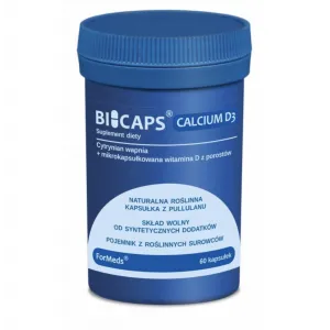 ForMeds - Bicaps Calcium D3, 60 kapsułek
