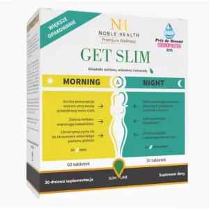Noble Health - Get Slim Morning & Night, 90 tabletek 