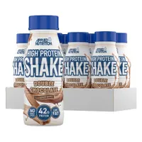 High Protein Shake, Double Chocolate - 8 x 500 ml.