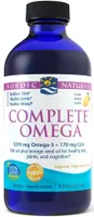 Nordic Naturals - Complete Omega, 1270mg Omega + GLA, Lemon, Liquid, 237 ml