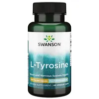 Swanson - L-Tyrosine, 500mg, 60Vegetarian Softgels