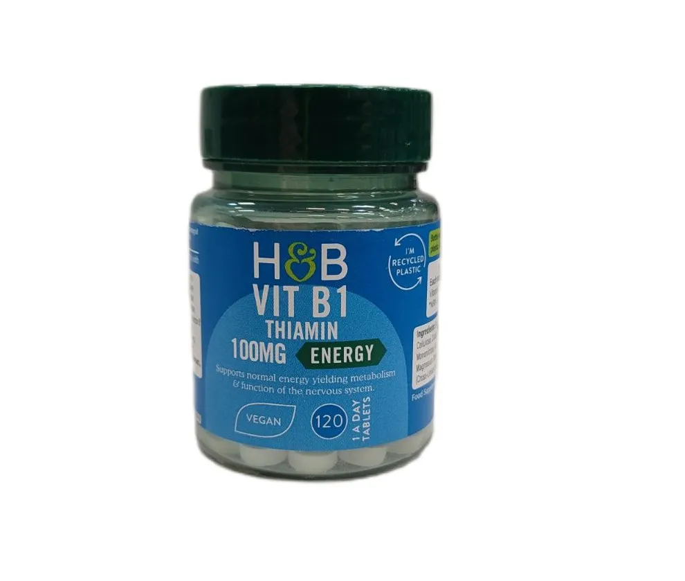 Holland & Barrett  - Vit B1, 100mg, 120 tabletek