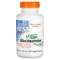Doctor's Best - Vegan Glucosamine Sulfate, 750mg, 180 vkaps