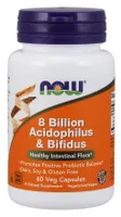NOW Foods - 8 Billion Acidophilus & Bifidus, Probiotic, 60 capsules