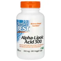 Doctor's Best - Alpha Lipoic Acid, 300mg, 180 vkaps