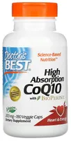 Doctor's Best - Coenzyme Q10 Highly Absorbable with Bioperine, 200mg, 180 vkaps