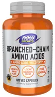 NOW Foods - BCAA Amino Acids, 120 capsules