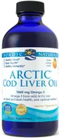 Nordic Naturals - Arctic Cod Liver, Cod liver oil, 1050mg, Orange flavor, Liquid, 237 ml