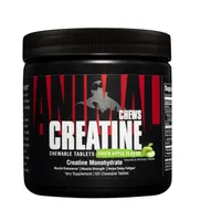 Universal Nutrition - Creatine Chews, Green Apple, 120 chewable tablets