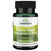 Swanson - Aronia (Chokeberry), 400mg, 60 capsules