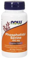 NOW Foods - Fosfatydyloseryna, 100mg, 60 vkaps