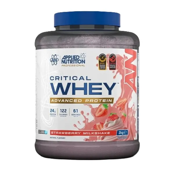 Applied Nutrition - Critical Whey, Truskawka Milkshake, Proszek, 2000g