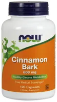 NOW Foods - Cinnamon Bark, 600mg, 120 Capsules