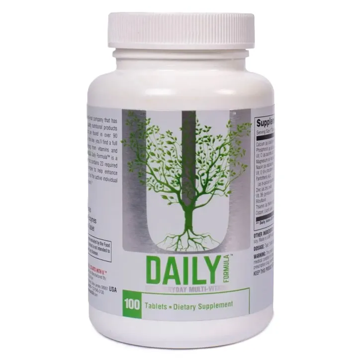 Universal Nutrition - Witaminy i Minerały, Daily Formula, 100 tabletek
