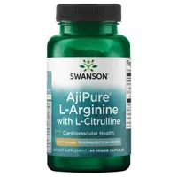 Swanson - L-Arginine with L-Citrulline, 60 vkaps