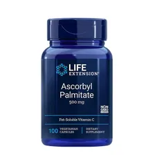 Life Extension - Ascorbyl Palmitate, 500 mg, 100 vegetable capsules