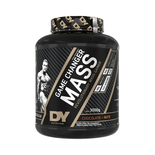 Dorian Yates - Game Changer Mass, Gainer, Chocolate-Nuts, Proszek, 3000g