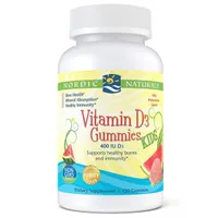 Vitamin D3 Gummies Kids, 400 IU Wild Watermelon Splash - 120 gummies