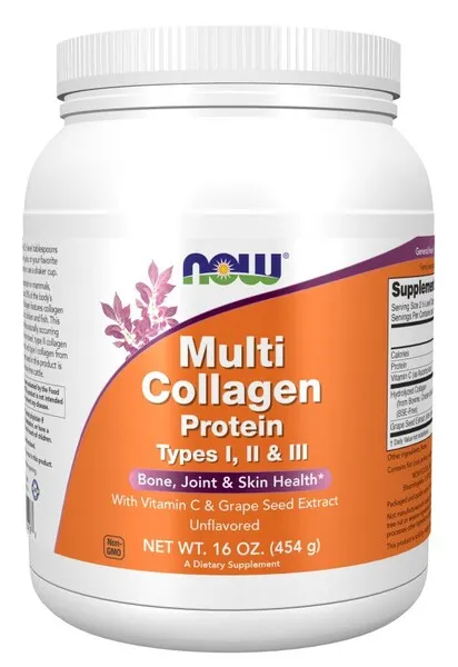 Now Foods - Multi Collagen, Proszek, 454 g