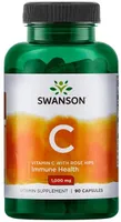 Swanson - Vitamin C with Wild Rose, 1000mg, 90 Capsules