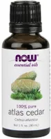 NOW Foods - Olejek Eteryczny, Atlas Cedar Oil, Płyn, 30 ml
