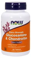 ﻿NOW Foods - Glukozamina Chondroityna, Na Stawy, 60 tabletek