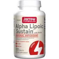 Jarrow Formulas - Alpha Lipoic Sustain, 300mg z Biotyną, 120 tabletek