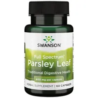 Swanson - Full Spectrum Parsley Leaf, Parsley Leaf, 400mg, 60 Capsules