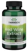 Swanson - Ekstrakt z Czerwonego Wina, 500 mg, 90 kapsułek