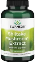 Swanson - Shiitake Mushroom Extract, 500 mg, 120 capsules