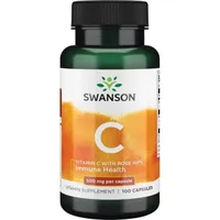 Swanson - Vitamin C with Wild Rose, 500mg, 100 capsules