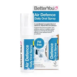 BetterYou - Air Defence Daily Oral Spray, Brzoskwinia i Granat, 25 ml