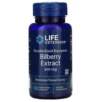 Life Extension - Bilberry Extract, 100mg, 90 vkaps