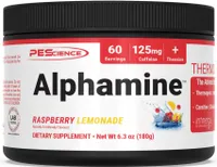 PEScience - Alphamine, Raspberry Lemonade, Proszek, 174g