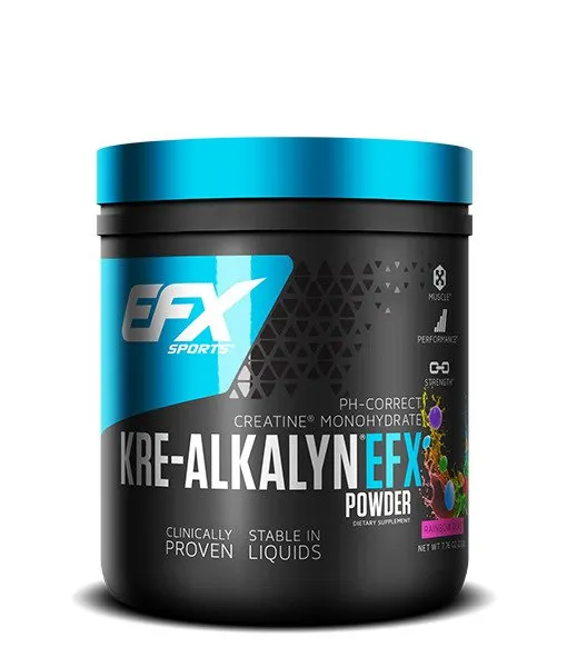 EFX Sports - Kreatyna Kre-Alkalyn EFX Powder, Rainbow Blast, Proszek, 220g