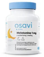 Osavi - Melatonin with Valerian and Melissa, 1mg, 60 vkaps