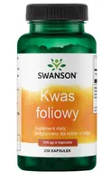 Swanson - Kwas Foliowy, 800µg, 250 kapsułek